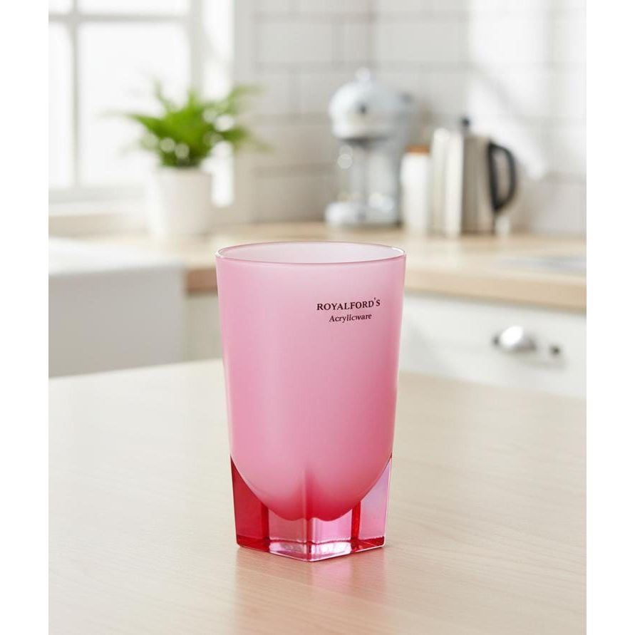 Royalford 350ml Premium Acrylic Tumbler Pink Color – Stylish, Lightweight & Ideal for Daily Use and Parties - Al Kabayel Discount CentreRoyalford 350ml Premium Acrylic Tumbler Pink Color – Stylish, Lightweight & Ideal for Daily Use and PartiesTumblerROYALFORDAl Kabayel Discount Centre