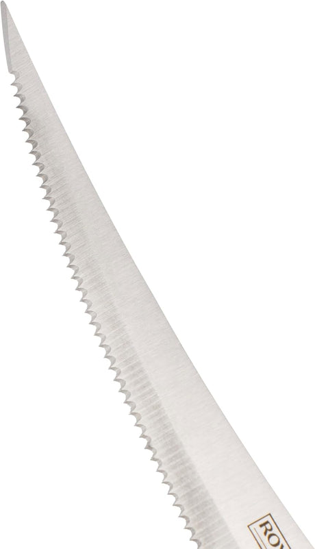 Royalford 5" Fruit Knife RF12096 Stainless Steel with Stylish Wooden Handle Food Grade Blade Dishwasher Safe - Al Kabayel Discount CentreRoyalford 5" Fruit Knife RF12096 Stainless Steel with Stylish Wooden Handle Food Grade Blade Dishwasher SafeKitchen Utensils & GadgetsROYALFORDAl Kabayel Discount Centre