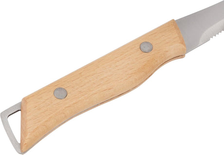 Royalford 5" Fruit Knife RF12096 Stainless Steel with Stylish Wooden Handle Food Grade Blade Dishwasher Safe - Al Kabayel Discount CentreRoyalford 5" Fruit Knife RF12096 Stainless Steel with Stylish Wooden Handle Food Grade Blade Dishwasher SafeKitchen Utensils & GadgetsROYALFORDAl Kabayel Discount Centre