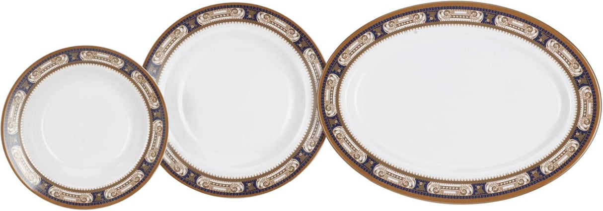 Royalford 56pcs Elegant Melamine Dinnerware Sets for Family Meals, Premium Bowls Sets, Spoons, Rice Plates, Ladle, Entire complete Set - Gentle Brown, RF12490 - Al Kabayel Discount CentreRoyalford 56pcs Elegant Melamine Dinnerware Sets for Family Meals, Premium Bowls Sets, Spoons, Rice Plates, Ladle, Entire complete Set - Gentle Brown, RF12490Dinnerware SetsROYALFORDAl Kabayel Discount Centre