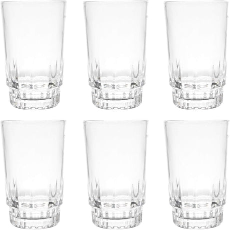 Royalford 6 Pieces Glass Set, Clear 170ml - Al Kabayel Discount CentreRoyalford 6 Pieces Glass Set, Clear 170mlDrinkware SetsROYALFORDAl Kabayel Discount Centre