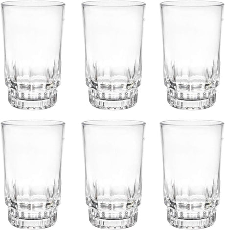 Royalford 6 Pieces Glass Set, Clear 170ml - Al Kabayel Discount CentreRoyalford 6 Pieces Glass Set, Clear 170mlDrinkware SetsROYALFORDAl Kabayel Discount Centre