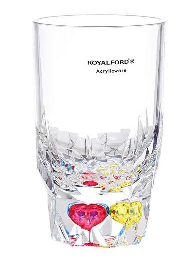 Royalford Acrylic Glass With Crystal Base 240ml, Water Cup Drinking Glass - Al Kabayel Discount CentreRoyalford Acrylic Glass With Crystal Base 240ml, Water Cup Drinking GlassTumblerROYALFORDAl Kabayel Discount Centre