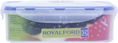 Royalford Air Proof Box Plastic RF5892 1100ml - Al Kabayel Discount CentreRoyalford Air Proof Box Plastic RF5892 1100mlFood ContainersROYALFORDAl Kabayel Discount Centre