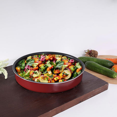 Royalford Aluminium Alloy Non - Stick Round Baking Tray 28cm*5.5cm, RF1147 - Al Kabayel Discount CentreRoyalford Aluminium Alloy Non - Stick Round Baking Tray 28cm*5.5cm, RF1147Frying Pans & SkilletsROYALFORDAl Kabayel Discount Centre