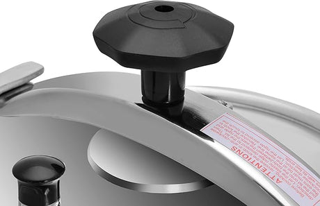 Royalford Aluminium Pressure Cooker – Lightweight & Durable Home Kitchen Pressure Cooker with Lid, Multi - Safety Device with Cool Touch Handles and Safety Valves – for Gas and Solid Hotplates (5L) - Al Kabayel Discount CentreRoyalford Aluminium Pressure Cooker – Lightweight & Durable Home Kitchen Pressure Cooker with Lid, Multi - Safety Device with Cool Touch Handles and Safety Valves – for Gas and Solid Hotplates (5L)Pressure CookersROYALFORDAl Kabayel Discount Centre