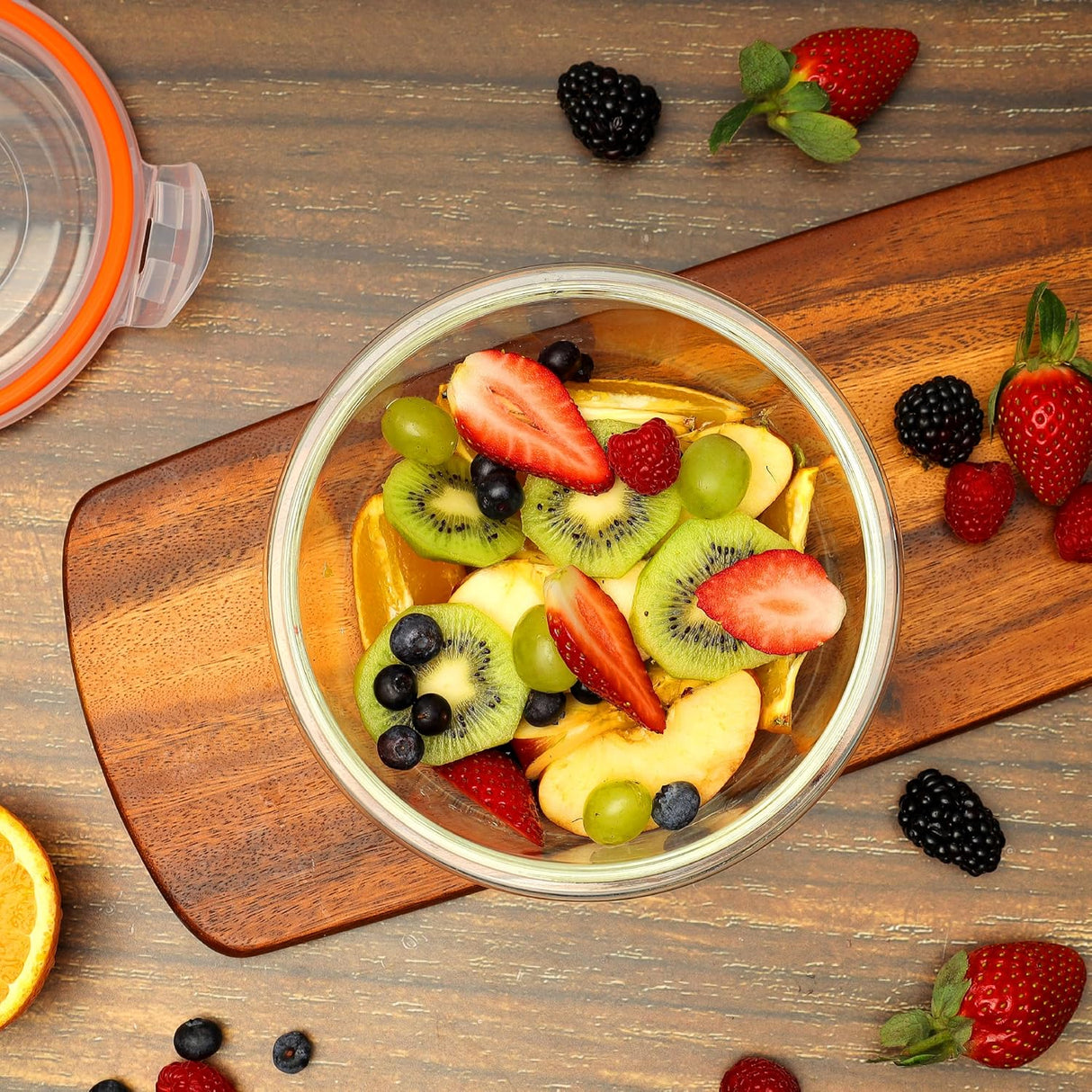 ROYALFORD Borosilicate Glass Air - Tight Container 620ml, 14.9cm*5.9cm - RF9502 - Al Kabayel Discount CentreROYALFORD Borosilicate Glass Air - Tight Container 620ml, 14.9cm*5.9cm - RF9502Food ContainersROYALFORDAl Kabayel Discount Centre