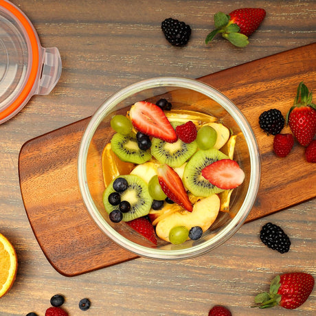 ROYALFORD Borosilicate Glass Air - Tight Container 620ml, 14.9cm*5.9cm - RF9502 - Al Kabayel Discount CentreROYALFORD Borosilicate Glass Air - Tight Container 620ml, 14.9cm*5.9cm - RF9502Food ContainersROYALFORDAl Kabayel Discount Centre