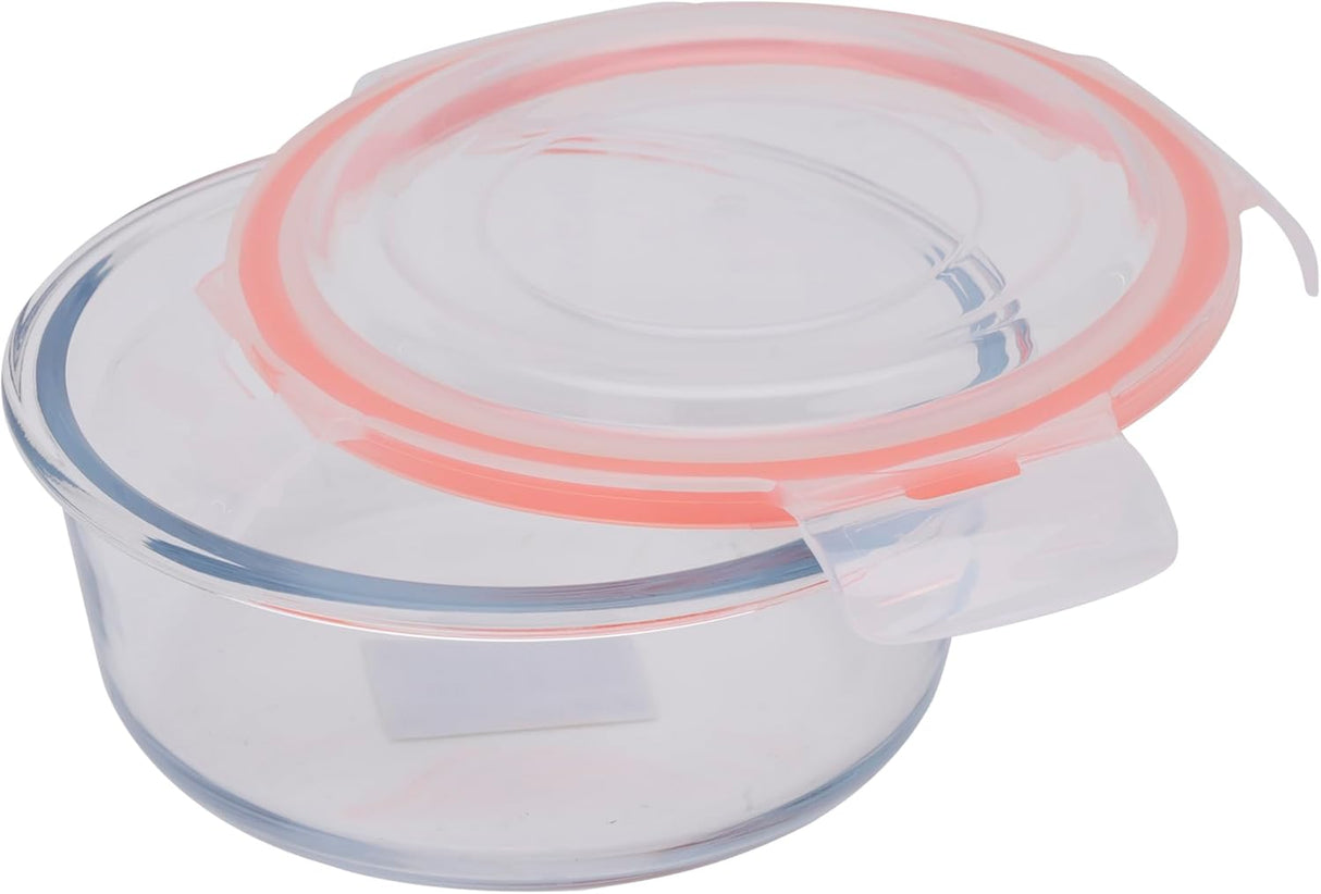 ROYALFORD Borosilicate Glass Air - Tight Container 620ml, 14.9cm*5.9cm - RF9502 - Al Kabayel Discount CentreROYALFORD Borosilicate Glass Air - Tight Container 620ml, 14.9cm*5.9cm - RF9502Food ContainersROYALFORDAl Kabayel Discount Centre