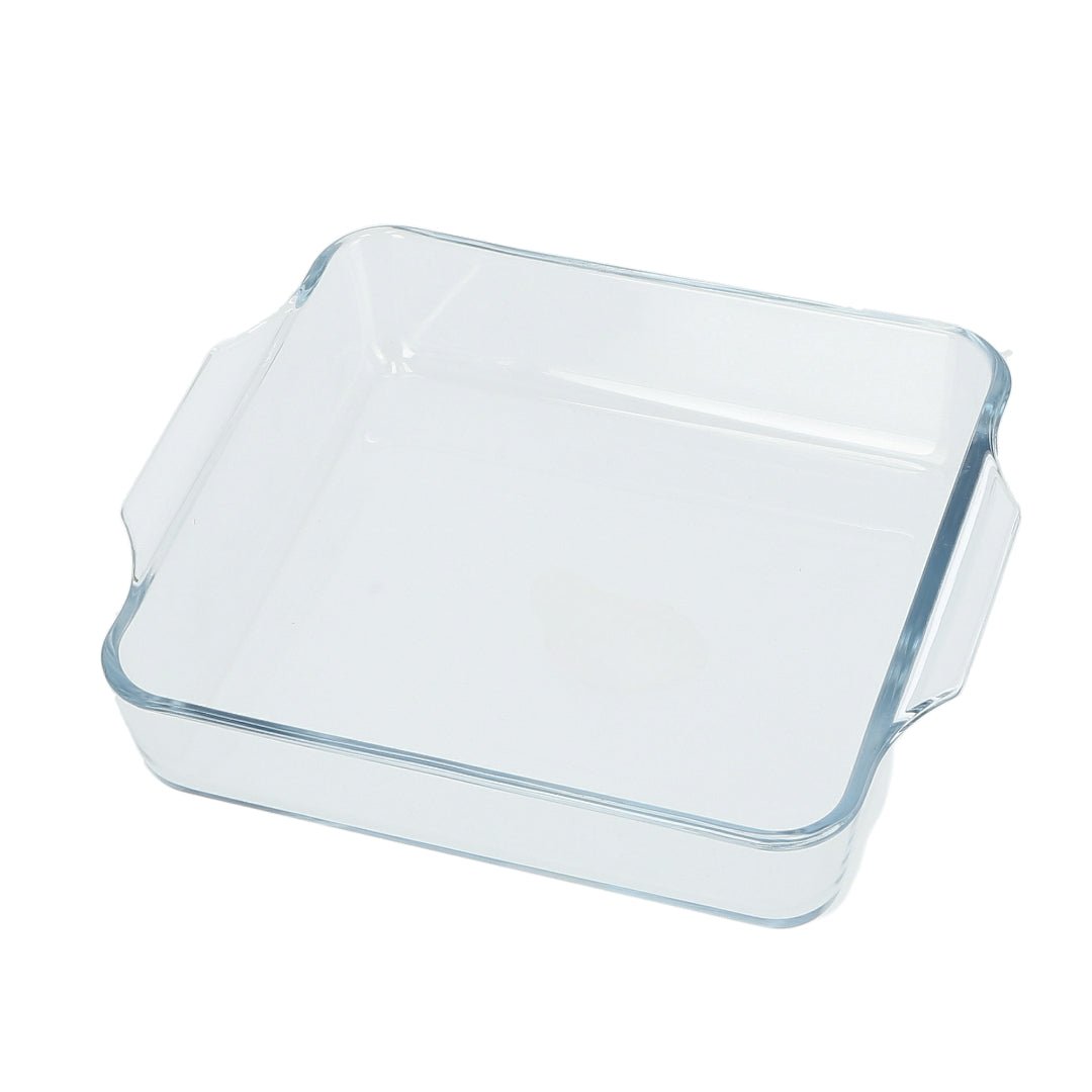 ROYALFORD Borosilicate Glass Square Baking Tray 1.5 Liter, 243mm*201mm*52mm - RF 8807 - Al Kabayel Discount CentreROYALFORD Borosilicate Glass Square Baking Tray 1.5 Liter, 243mm*201mm*52mm - RF 8807Food ContainersROYALFORDAl Kabayel Discount Centre