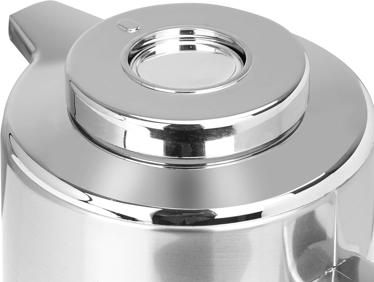 Royalford Double Wall Vaccum Flask 1.9 Liter, Asbestos Free, Pink Glass inner, 24hr Hot - 36hr Cold, Silver Figured - RF7949 - Al Kabayel Discount CentreRoyalford Double Wall Vaccum Flask 1.9 Liter, Asbestos Free, Pink Glass inner, 24hr Hot - 36hr Cold, Silver Figured - RF7949ThermosROYALFORDAl Kabayel Discount Centre