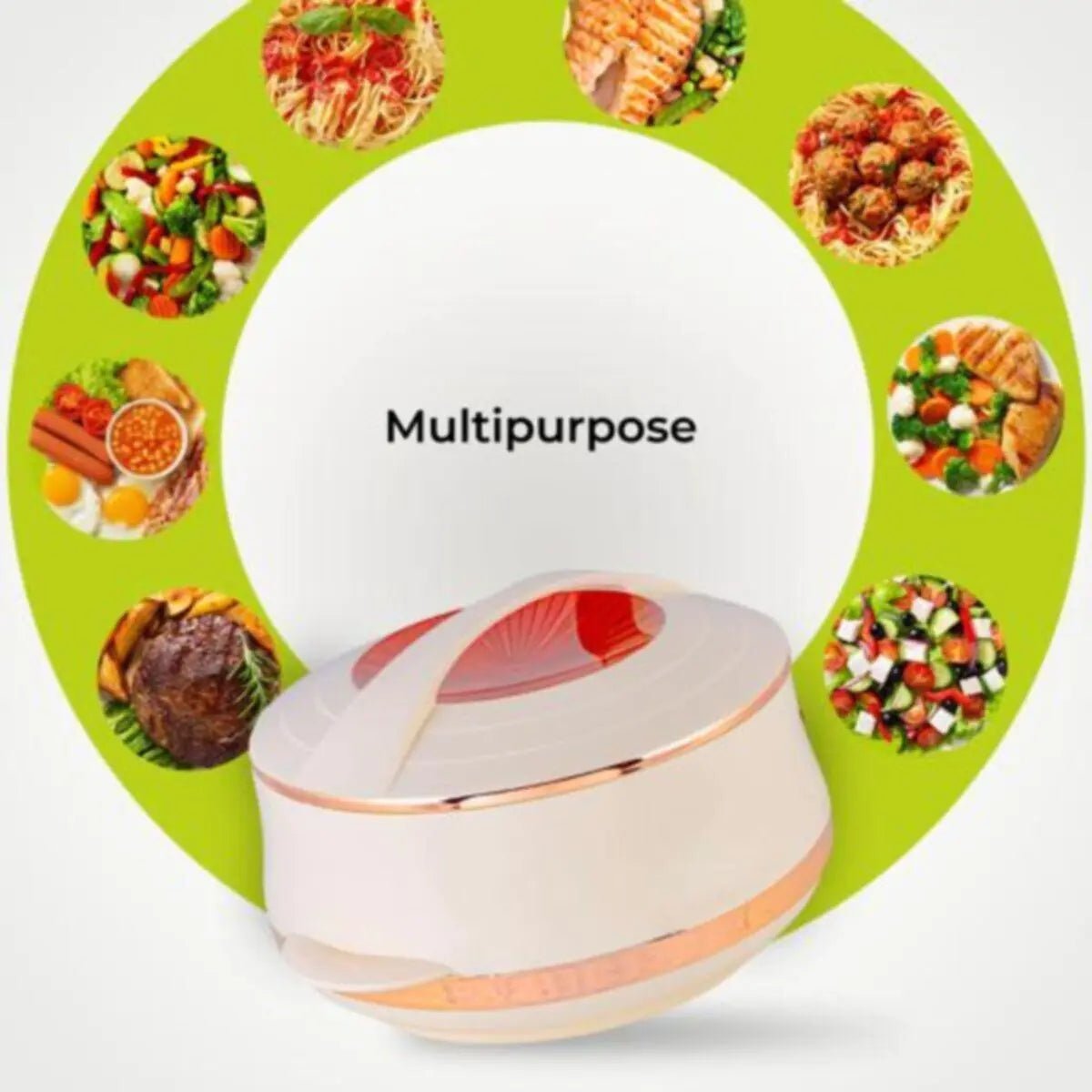 ROYALFORD Elite Gold Insulated Casserole 6000ml, Beige & Copper - Al Kabayel Discount CentreROYALFORD Elite Gold Insulated Casserole 6000ml, Beige & CopperCasseroles & Stock PotsROYALFORDAl Kabayel Discount Centre