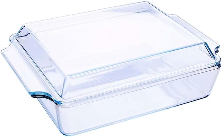 ROYALFORD Glass Baking Dish with Lid 2 Liter, 30cm*20.5cm*7cm Rectangular Shape - RF 12205 - Al Kabayel Discount CentreROYALFORD Glass Baking Dish with Lid 2 Liter, 30cm*20.5cm*7cm Rectangular Shape - RF 12205Food ContainersROYALFORDAl Kabayel Discount Centre