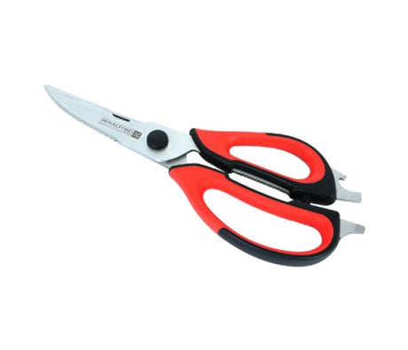 ROYALFORD Multipurpose Stainless Steel Kitchen Shears/Scissors 22.5cm*8cm, Red - RF7660 - Al Kabayel Discount CentreROYALFORD Multipurpose Stainless Steel Kitchen Shears/Scissors 22.5cm*8cm, Red - RF7660Cookware AccessoriesROYALFORDAl Kabayel Discount Centre