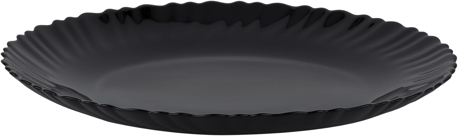 Royalford Opalware Dinner Plates RF11903 Serving Plates, Rice Plates, Entrees, Pasta, Gril, Fish, Steaks, Main Course Meals Dishwasher Safe, Microwave Safe Serverware - 24CM - Black - Al Kabayel Discount CentreRoyalford Opalware Dinner Plates RF11903 Serving Plates, Rice Plates, Entrees, Pasta, Gril, Fish, Steaks, Main Course Meals Dishwasher Safe, Microwave Safe Serverware - 24CM - BlackPlatesROYALFORDAl Kabayel Discount Centre