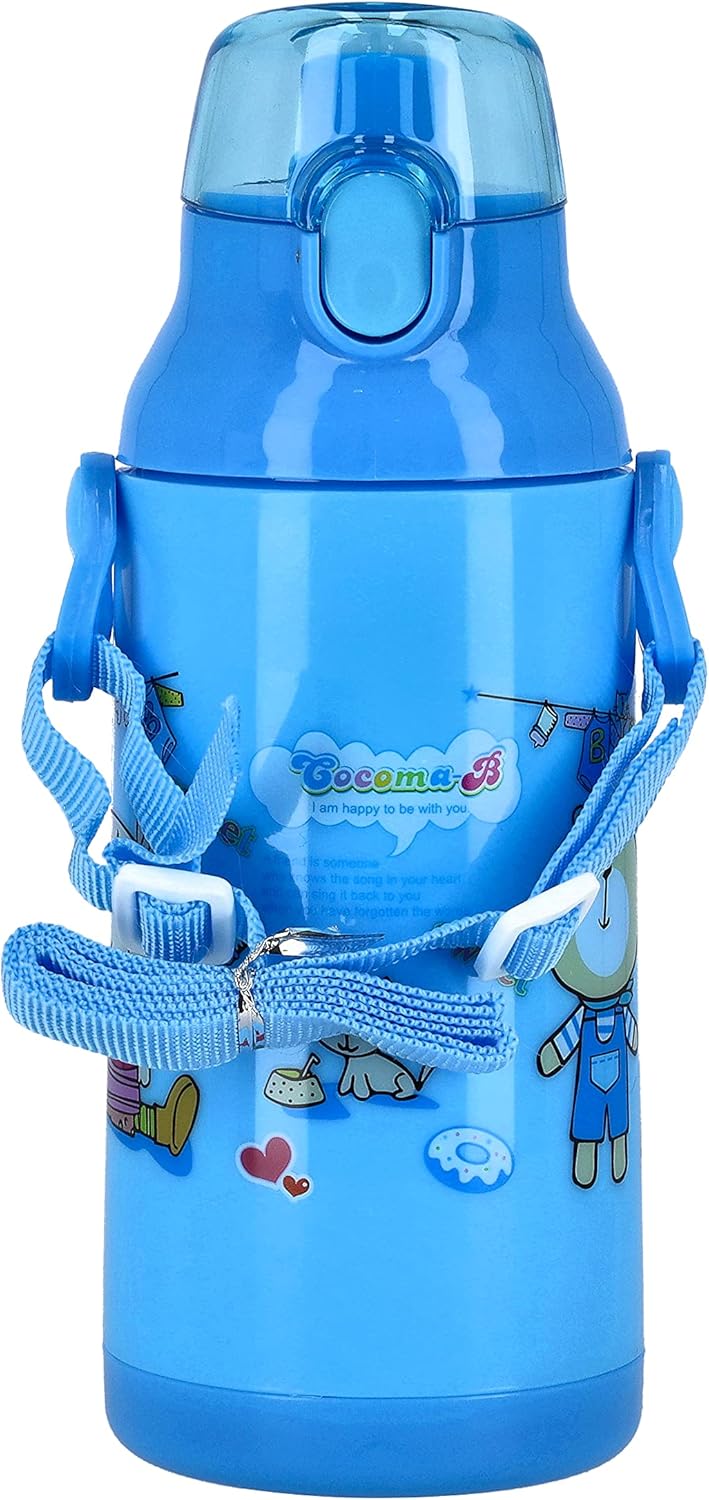 Royalford Plastic Waterbottle 350ml, Durable & Leakproof, Suitable for Hot&Cold Drinks, Eco - Friendly Material, Blue - RF6420 - Al Kabayel Discount CentreRoyalford Plastic Waterbottle 350ml, Durable & Leakproof, Suitable for Hot&Cold Drinks, Eco - Friendly Material, Blue - RF6420Water BottlesROYALFORDAl Kabayel Discount Centre