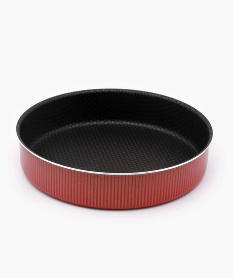Royalford Press Aluminium Teflon Plus Non - Stick Round Baking Tray 28cm*6.5cm, Durable Honeycomb Designed, RF1145 - Al Kabayel Discount CentreRoyalford Press Aluminium Teflon Plus Non - Stick Round Baking Tray 28cm*6.5cm, Durable Honeycomb Designed, RF1145Frying Pans & SkilletsROYALFORDAl Kabayel Discount Centre