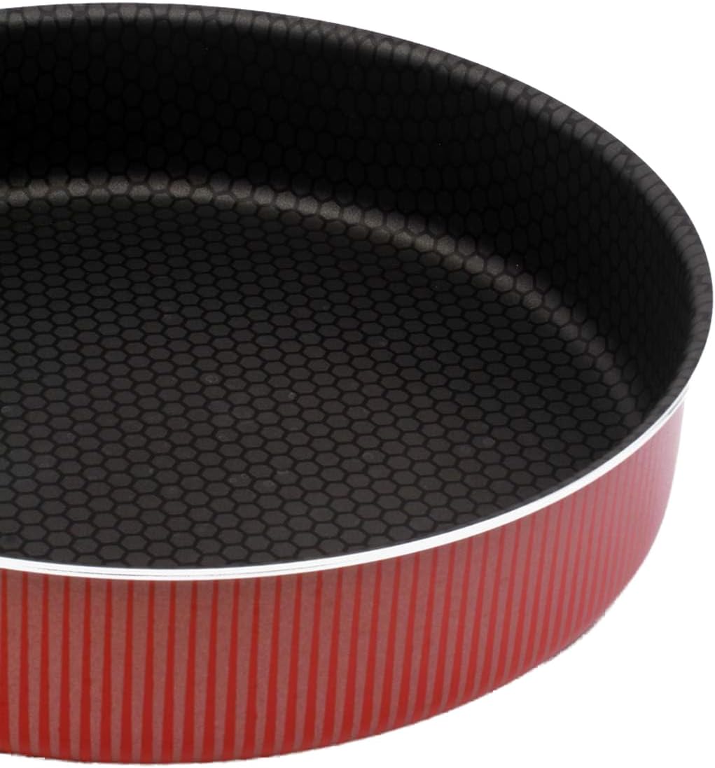 Royalford Press Aluminium Teflon Plus Non - Stick Round Baking Tray 28cm*6.5cm, Durable Honeycomb Designed, RF1145 - Al Kabayel Discount CentreRoyalford Press Aluminium Teflon Plus Non - Stick Round Baking Tray 28cm*6.5cm, Durable Honeycomb Designed, RF1145Frying Pans & SkilletsROYALFORDAl Kabayel Discount Centre