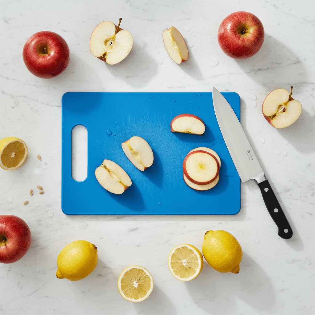 Royalford Professional Blue Polymer Cutting Board | 29.5 x 19.5 cm | BPA - Free | Non - Slip | Easy Clean | Durable Kitchen Chopping Board - Al Kabayel Discount CentreRoyalford Professional Blue Polymer Cutting Board | 29.5 x 19.5 cm | BPA - Free | Non - Slip | Easy Clean | Durable Kitchen Chopping BoardKitchen Utensils & GadgetsROYALFORDAl Kabayel Discount Centre