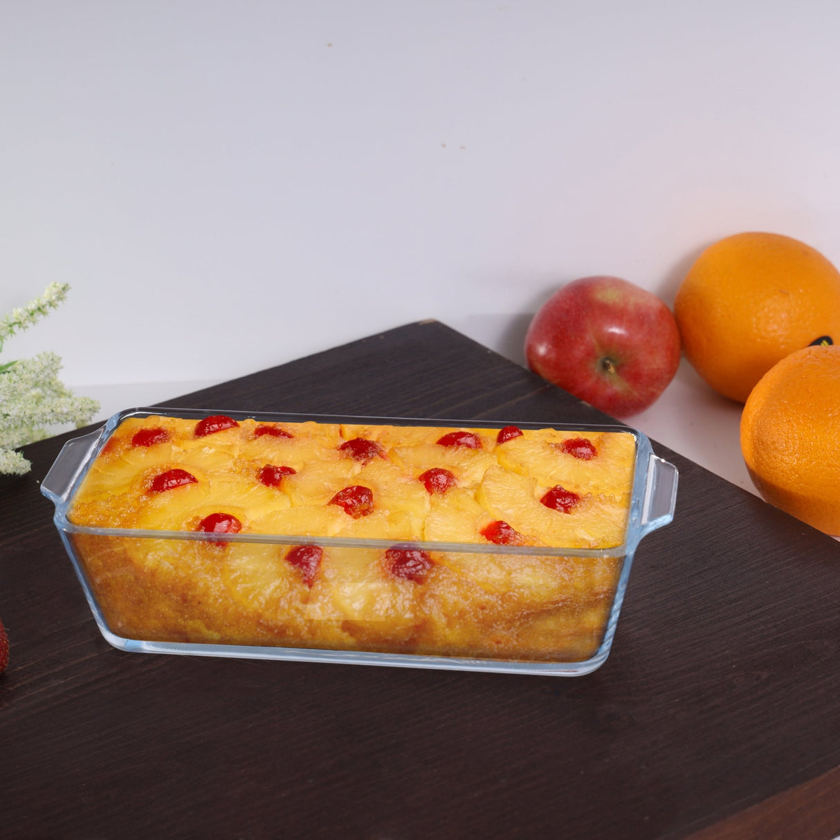 ROYALFORD Rectangular Borosilicate Glass Loaf Dish 800ml, 23cm*10cm*6cm - RF8808 - Al Kabayel Discount CentreROYALFORD Rectangular Borosilicate Glass Loaf Dish 800ml, 23cm*10cm*6cm - RF8808Food ContainersROYALFORDAl Kabayel Discount Centre