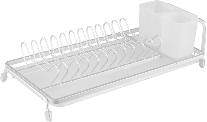 ROYALFORD RF12279 11 - Plate Aluminum Dish Drying Rack – Compact Kitchen Drainer with Cup Holder, Rustproof & Easy to Install - Al Kabayel Discount CentreROYALFORD RF12279 11 - Plate Aluminum Dish Drying Rack – Compact Kitchen Drainer with Cup Holder, Rustproof & Easy to InstallOrganizers & AccessoriesROYALFORDAl Kabayel Discount Centre