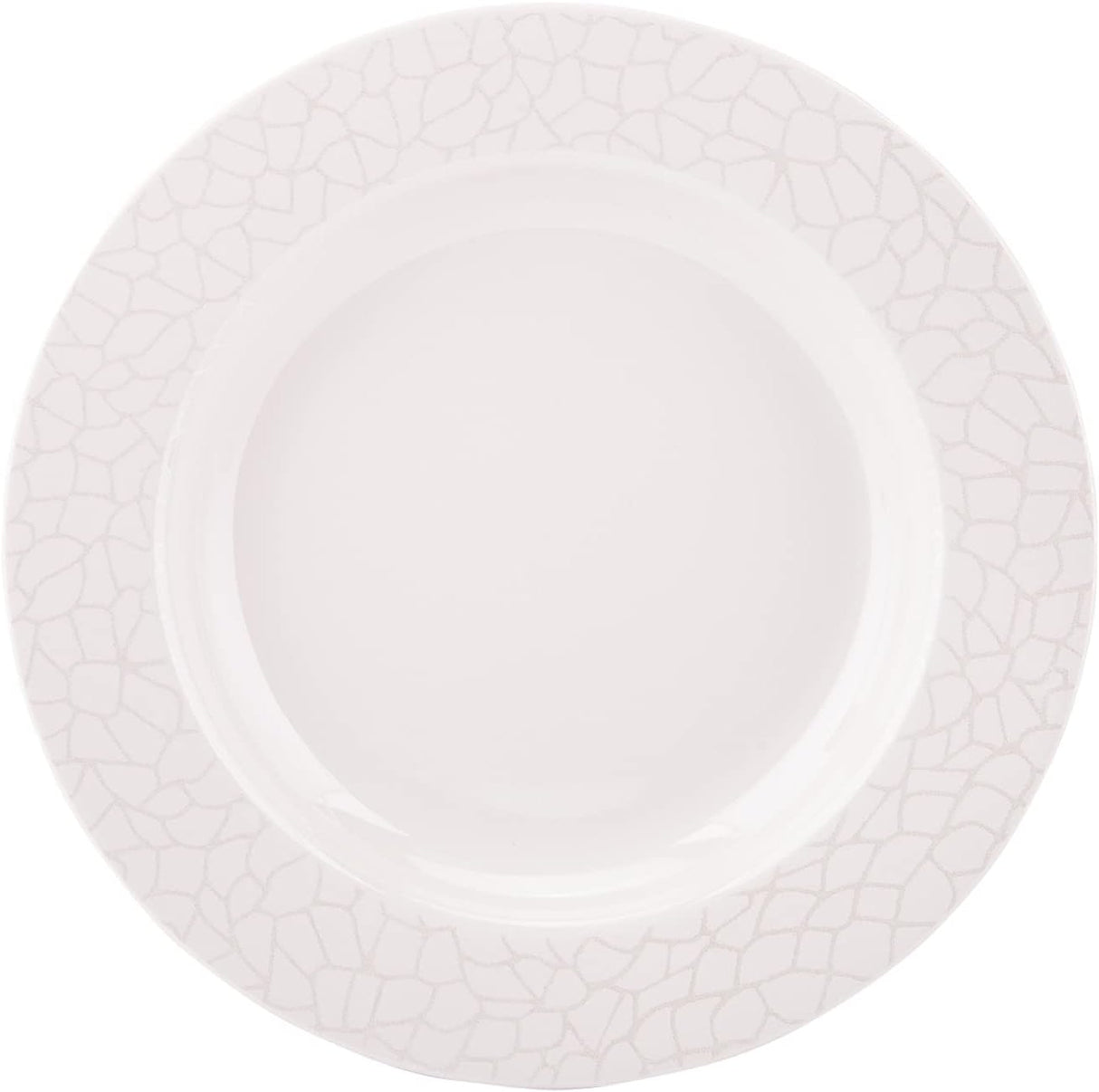Royalford RF4490 Melamine Round White Pearl Deep Plate - 26CM - White - Al Kabayel Discount CentreRoyalford RF4490 Melamine Round White Pearl Deep Plate - 26CM - WhitePlatesROYALFORDAl Kabayel Discount Centre