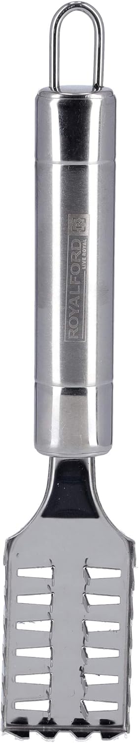 Royalford Rf9864 Fish Knives Scraper - Scaler Remover With Stainless Steel Saw - Tooth, Ergonomic Design Handle For Firm Grip, Easily Remove Scales, Cleaning Brush Kitchen Tool - Al Kabayel Dicount CenterRoyalford Rf9864 Fish Knives Scraper - Scaler Remover With Stainless Steel Saw - Tooth, Ergonomic Design Handle For Firm Grip, Easily Remove Scales, Cleaning Brush Kitchen Toolfish scalingRoyalfordAl Kabayel Dicount Center