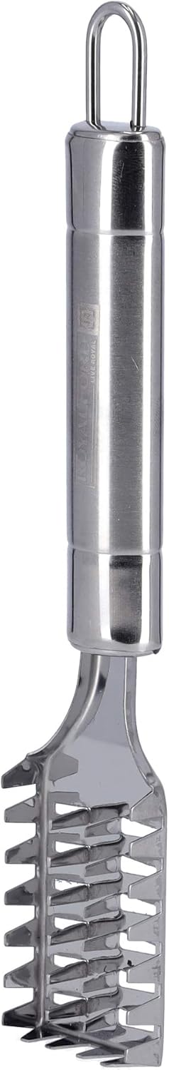 Royalford Rf9864 Fish Knives Scraper - Scaler Remover With Stainless Steel Saw - Tooth, Ergonomic Design Handle For Firm Grip, Easily Remove Scales, Cleaning Brush Kitchen Tool - Al Kabayel Dicount CenterRoyalford Rf9864 Fish Knives Scraper - Scaler Remover With Stainless Steel Saw - Tooth, Ergonomic Design Handle For Firm Grip, Easily Remove Scales, Cleaning Brush Kitchen Toolfish scalingRoyalfordAl Kabayel Dicount Center