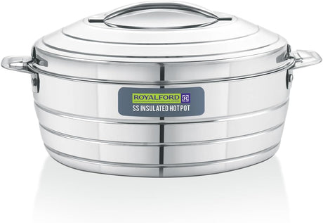 ROYALFORD Roxy Insulated Hot Pot Stainless Steel 2400ml - Al Kabayel Discount CentreROYALFORD Roxy Insulated Hot Pot Stainless Steel 2400mlCasseroles & Stock PotsAl Kabayel Discount CentreAl Kabayel Discount Centre