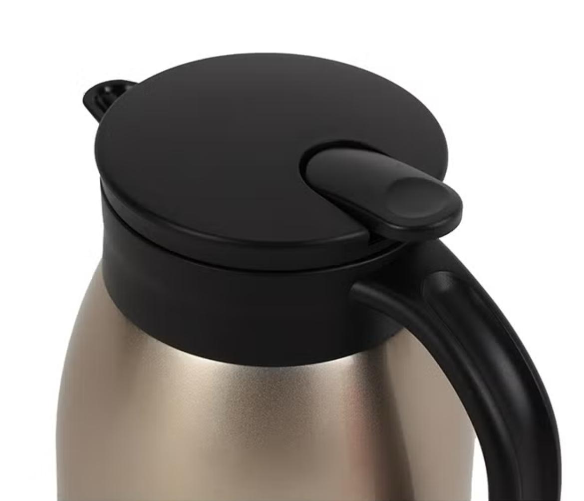 Royalford Stainless Steel Coffee Pot 500ml, SS304 Inner Pot, Metallic Gold - RF8303 - Al Kabayel Discount CentreRoyalford Stainless Steel Coffee Pot 500ml, SS304 Inner Pot, Metallic Gold - RF8303Tea/Coffee PotsROYALFORDAl Kabayel Discount Centre