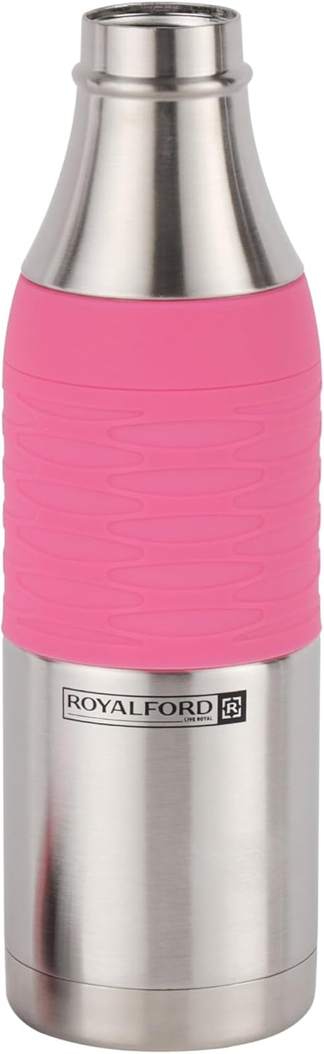 Royalford Stainless Steel Vacuum Bottle RF12326 Preserves the Flavor and Freshness, Unbreakable Portable, Leak - Resistant and Light - Weight Suitable for Indoor and Outdoor Use - 600ML - Al Kabayel Discount CentreRoyalford Stainless Steel Vacuum Bottle RF12326 Preserves the Flavor and Freshness, Unbreakable Portable, Leak - Resistant and Light - Weight Suitable for Indoor and Outdoor Use - 600MLWater BottlesROYALFORDAl Kabayel Discount Centre