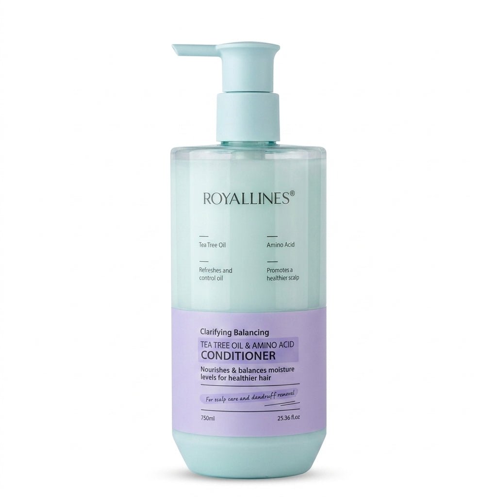 Royallines Tea Tree Oil & Amino Acid Clarifying Balancing Conditioner 750ml - Al Kabayel Discount CentreRoyallines Tea Tree Oil & Amino Acid Clarifying Balancing Conditioner 750mlShampoo/ConditionerROYALLINESAl Kabayel Discount Centre