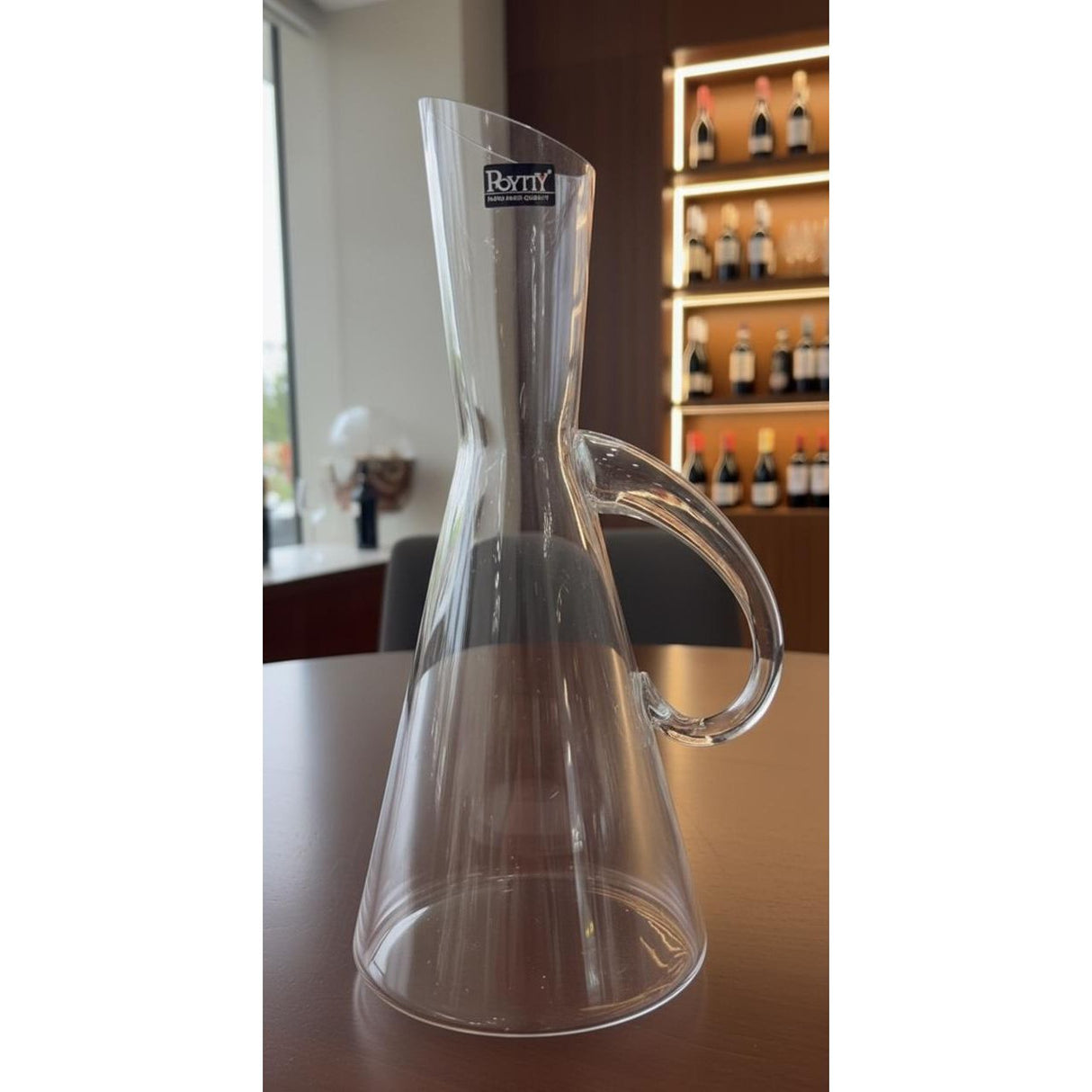 Royity Crystal Glass Decanter 1.2 Liter, Flared Neck Design, Clear & Transparent - Al Kabayel Discount CentreRoyity Crystal Glass Decanter 1.2 Liter, Flared Neck Design, Clear & TransparentJugsROYITYAl Kabayel Discount Centre