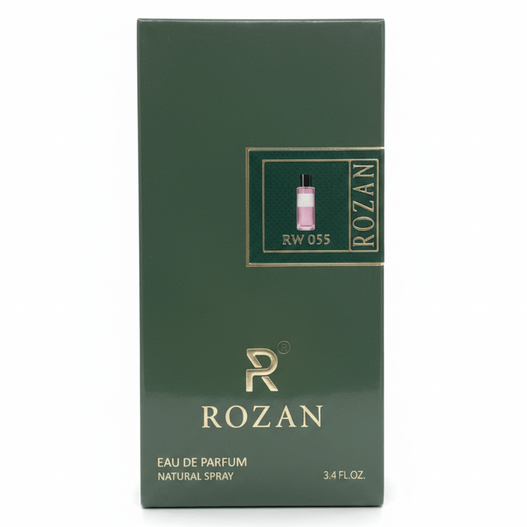 Rozan Eau de Parfum Natural Spray for Women & Men – RW 055 | Floral Citrus Fragrance with Turkish Rose, Bergamot & Amber 100ml | Inspired Version | - Al Kabayel Discount CentreRozan Eau de Parfum Natural Spray for Women & Men – RW 055 | Floral Citrus Fragrance with Turkish Rose, Bergamot & Amber 100ml | Inspired Version |PerfumesROZANAl Kabayel Discount Centre