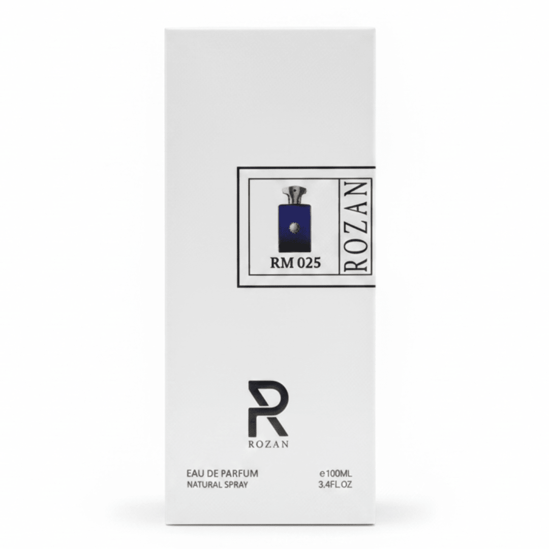 Rozan RM 025 Eau de Parfum for Men 100ml – Oriental Woody Fragrance | Natural Spray | Inspired Version | - Al Kabayel Discount CentreRozan RM 025 Eau de Parfum for Men 100ml – Oriental Woody Fragrance | Natural Spray | Inspired Version |PerfumesROZANAl Kabayel Discount Centre