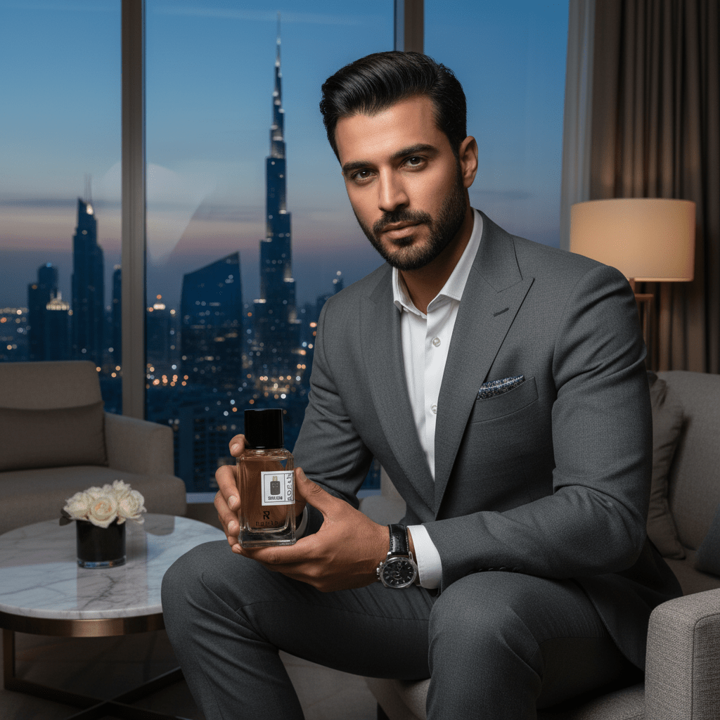 Rozan RM 028 Eau de Parfum for Men 100ml – Woody Aromatic Fragrance with Clary Sage, Saffron, Agarwood Oud & Cedar | Natural Spray | Inspired Version | - Al Kabayel Discount CentreRozan RM 028 Eau de Parfum for Men 100ml – Woody Aromatic Fragrance with Clary Sage, Saffron, Agarwood Oud & Cedar | Natural Spray | Inspired Version |PerfumesROZANAl Kabayel Discount Centre