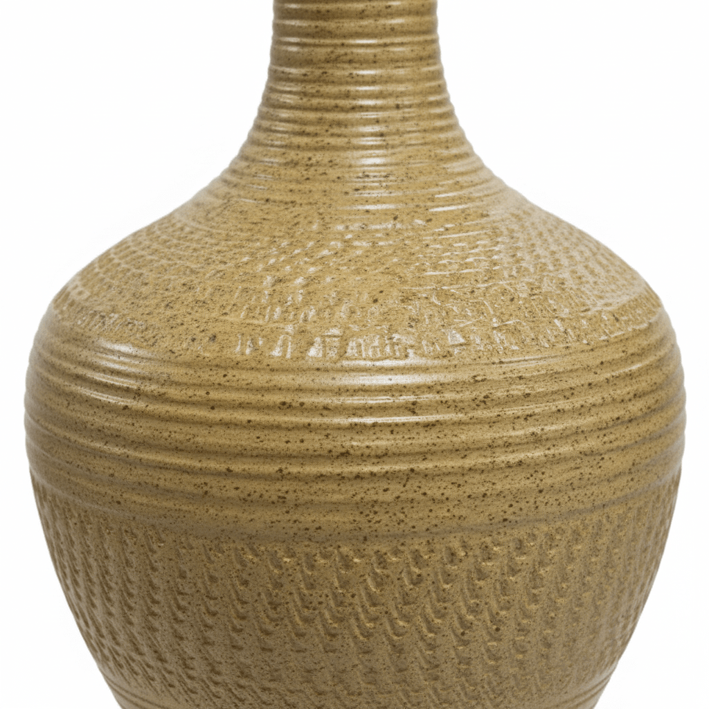 Sandy Golden Brown Ceramic Flower Vase - 35cm - Al Kabayel Discount CentreSandy Golden Brown Ceramic Flower Vase - 35cmFlower VaseAKDCAl Kabayel Discount Centre