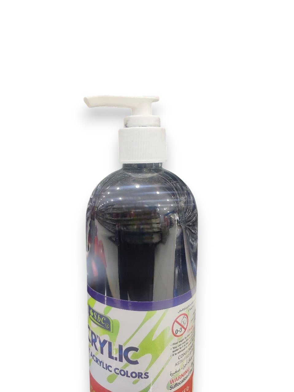 SBC Acrylic Colour 500ml Black - Al Kabayel Discount CentreSBC Acrylic Colour 500ml BlackPaintsSBCAl Kabayel Discount Centre
