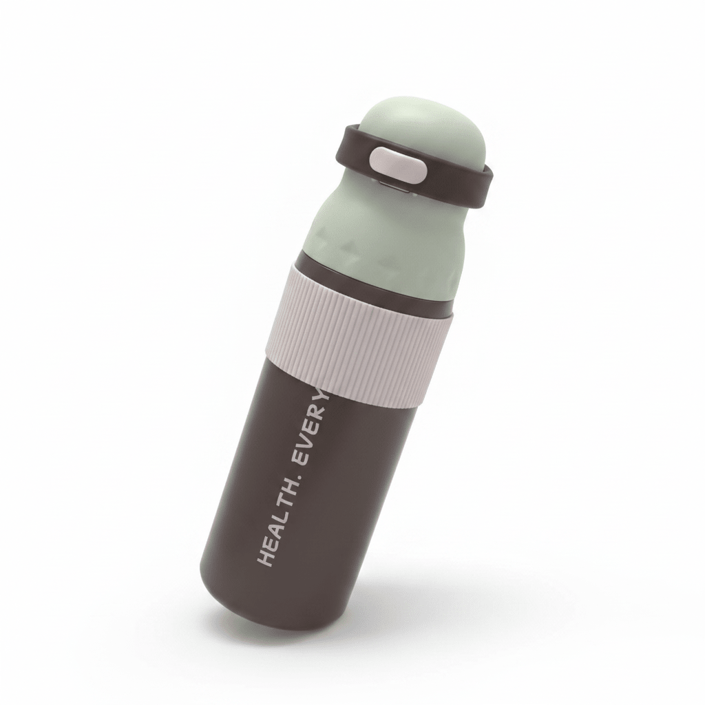 SBC Dark Brown & Sage Green Metal Water Bottle – 700ml - Al Kabayel Discount CentreSBC Dark Brown & Sage Green Metal Water Bottle – 700mlWater BottlesSBCAl Kabayel Discount Centre