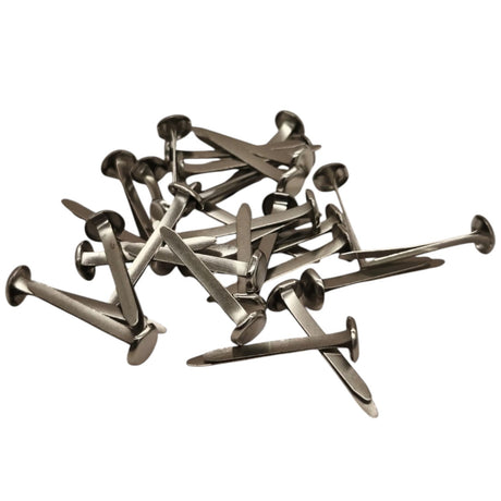 SBC Fasteners For Art Crafting School Project, Decorative, Paper Craft, Scrapbooking, Diy Supplies, Mini Brads Fasteners - 3Cm - 30Pcs - Silver Color - Al Kabayel Discount CentreSBC Fasteners For Art Crafting School Project, Decorative, Paper Craft, Scrapbooking, Diy Supplies, Mini Brads Fasteners - 3Cm - 30Pcs - Silver ColorPaper Clips, Staples & FastenersSBCAl Kabayel Discount Centre