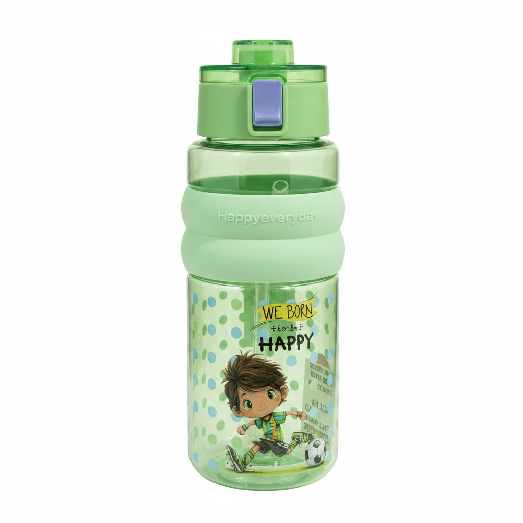SBC Green Happy Everyday Kids Plastic Water Bottle – 750ml - Al Kabayel Discount CentreSBC Green Happy Everyday Kids Plastic Water Bottle – 750mlWater BottlesSBCAl Kabayel Discount Centre