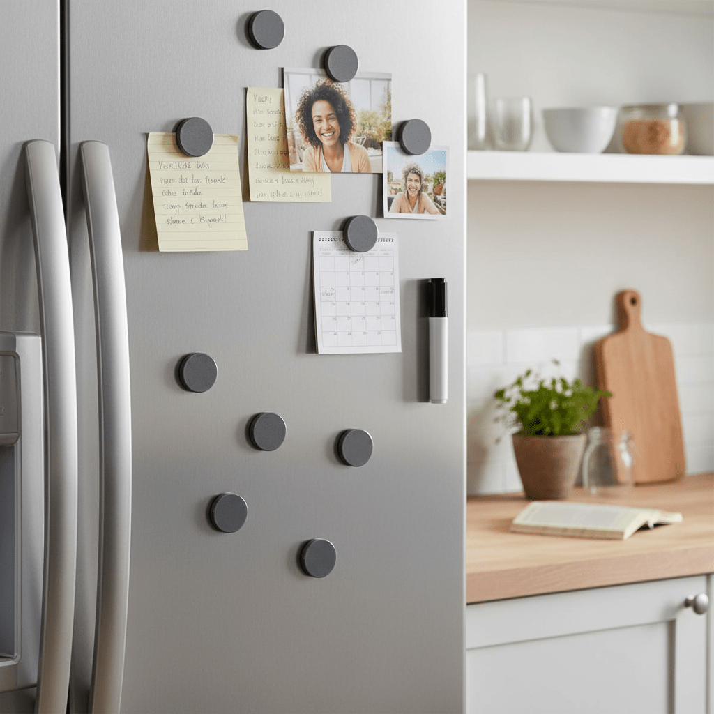 SBC Small Round Black Magnets – 12 Piece Circular Magnet Set for Office Boards, Classroom Use, Notice Boards and Home Organization - Al Kabayel Discount CentreSBC Small Round Black Magnets – 12 Piece Circular Magnet Set for Office Boards, Classroom Use, Notice Boards and Home OrganizationstationarySBCAl Kabayel Discount Centre