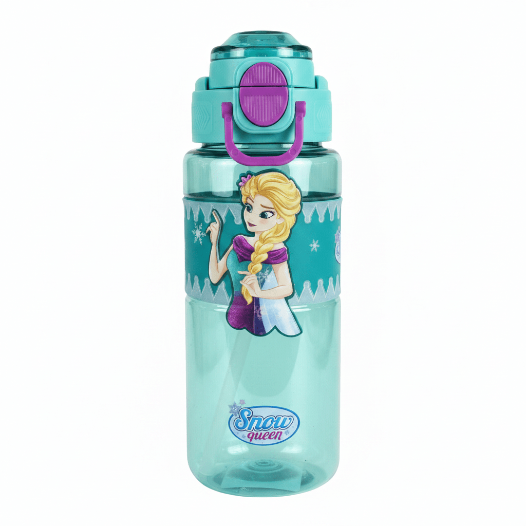 SBC Teal & Purple Snow Queen Kids Plastic Water Bottle – 750ml - Al Kabayel Discount CentreSBC Teal & Purple Snow Queen Kids Plastic Water Bottle – 750mlWater BottlesSBCAl Kabayel Discount Centre