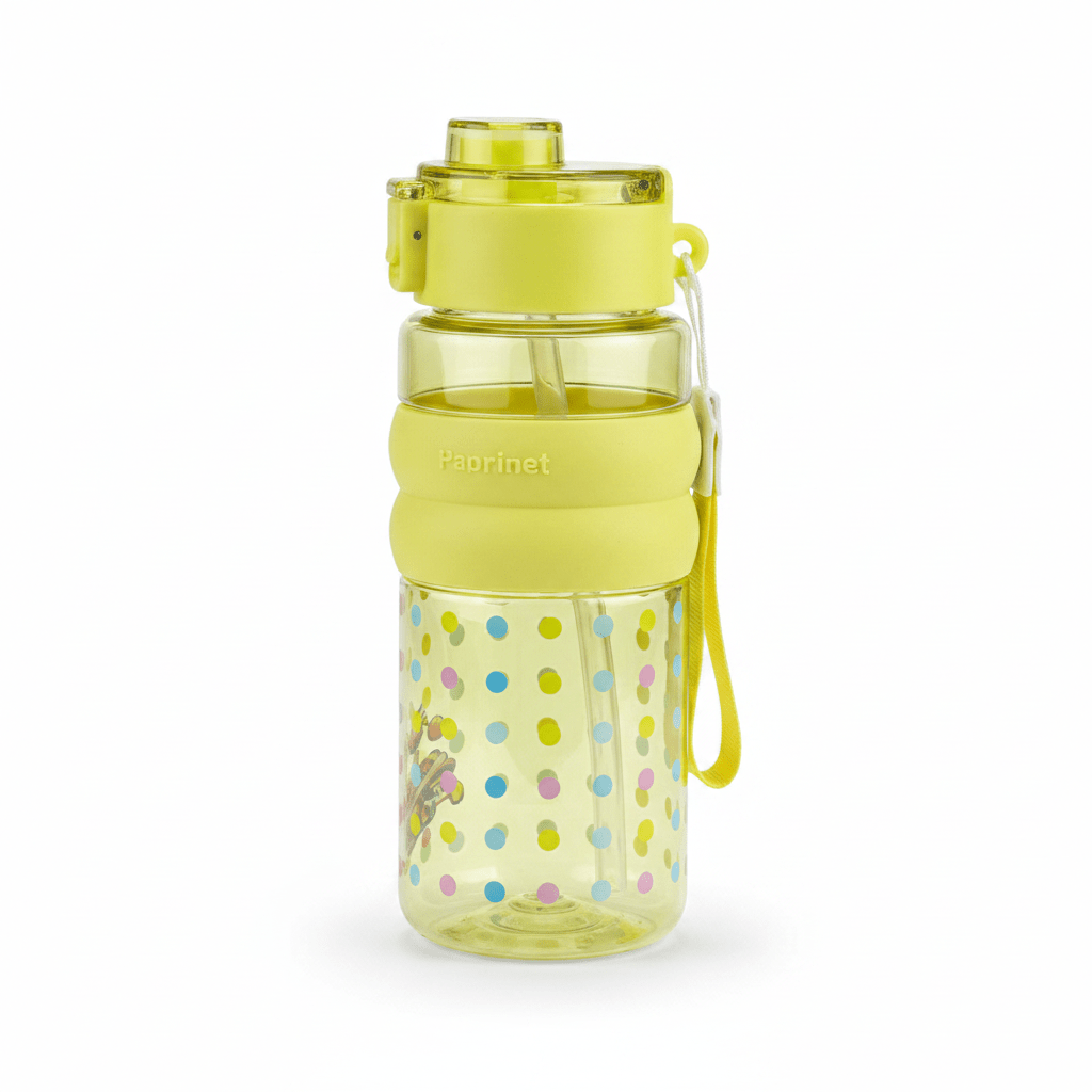 SBC Yellow Kids Plastic Water Bottle with Straw & Flip Lid – 750ml - Al Kabayel Discount CentreSBC Yellow Kids Plastic Water Bottle with Straw & Flip Lid – 750mlWater BottlesSBCAl Kabayel Discount Centre