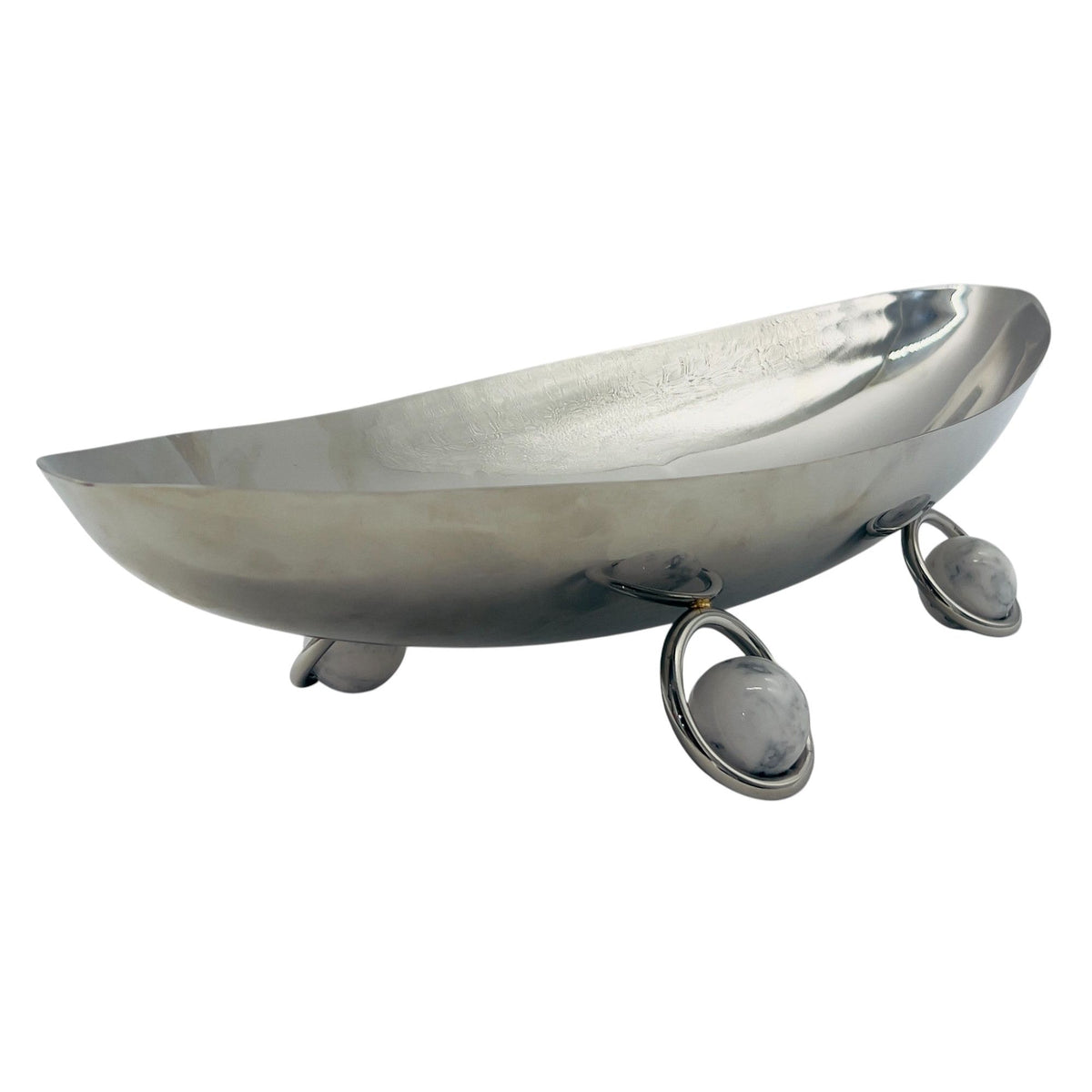 SBTC Stainless Steel Boat Shaped Footed Candy Plate 45cm*17.5cm*8.5cm - Al Kabayel Discount CentreSBTC Stainless Steel Boat Shaped Footed Candy Plate 45cm*17.5cm*8.5cmCandy ServersSBTCAl Kabayel Discount Centre