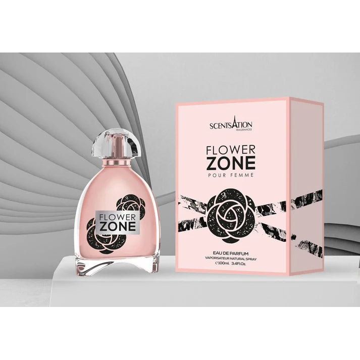 Scentsation Fragrances Flower Zone Pour Femme EDP 100ml - Al Kabayel Discount CentreScentsation Fragrances Flower Zone Pour Femme EDP 100mlPerfumesSCENTATION FRAGRANCESAl Kabayel Discount Centre