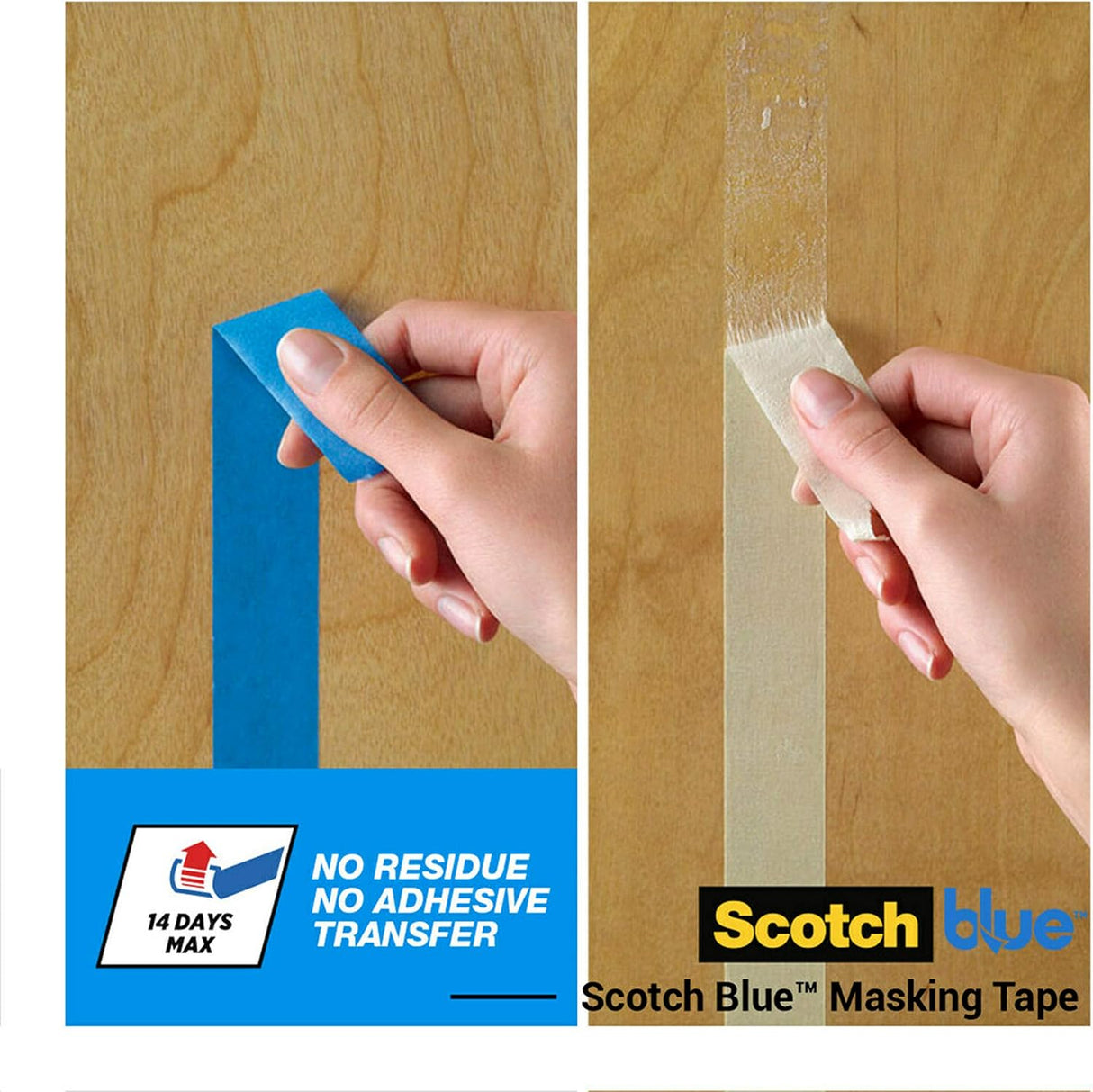 Scotch Blue Premium Masking Tape 48mm x 41m, 1 roll/pack | Blue color | Masking and Protection | High adhesion | Multi - Surface | For walls, ceiling, metal, wood | Easy to Remove with no residue - Al Kabayel Discount CentreScotch Blue Premium Masking Tape 48mm x 41m, 1 roll/pack | Blue color | Masking and Protection | High adhesion | Multi - Surface | For walls, ceiling, metal, wood | Easy to Remove with no residueTapes & Packaging Tapes3MAl Kabayel Discount Centre