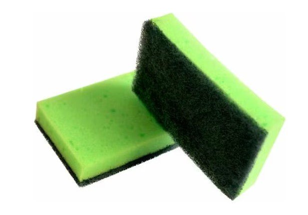 Scotch - Brite Antibacterial Heavy Duty Classic Flat Laminate Scrub Sponge, 4 units/pack, Foam with Antibacterial preservatives - Al Kabayel Discount CentreScotch - Brite Antibacterial Heavy Duty Classic Flat Laminate Scrub Sponge, 4 units/pack, Foam with Antibacterial preservativesCleaning SuppliesSCOTCH - BRITEAl Kabayel Discount Centre