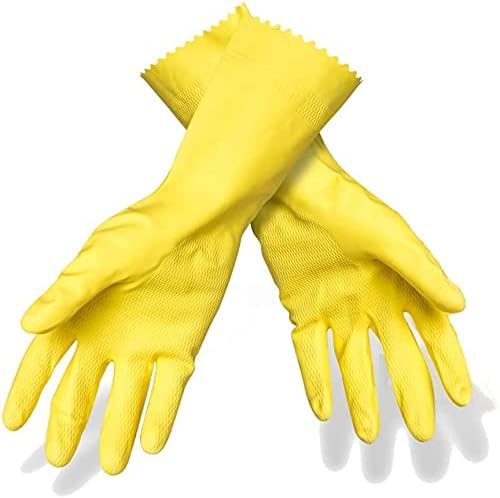 Scotch Brite Multi - Purpose Vanilla Scented Latex Gloves, Small, Yellow/Blue, 2 Pair - Al Kabayel Discount CentreScotch Brite Multi - Purpose Vanilla Scented Latex Gloves, Small, Yellow/Blue, 2 PairCleaning SuppliesSCOTCH BRITEAl Kabayel Discount Centre
