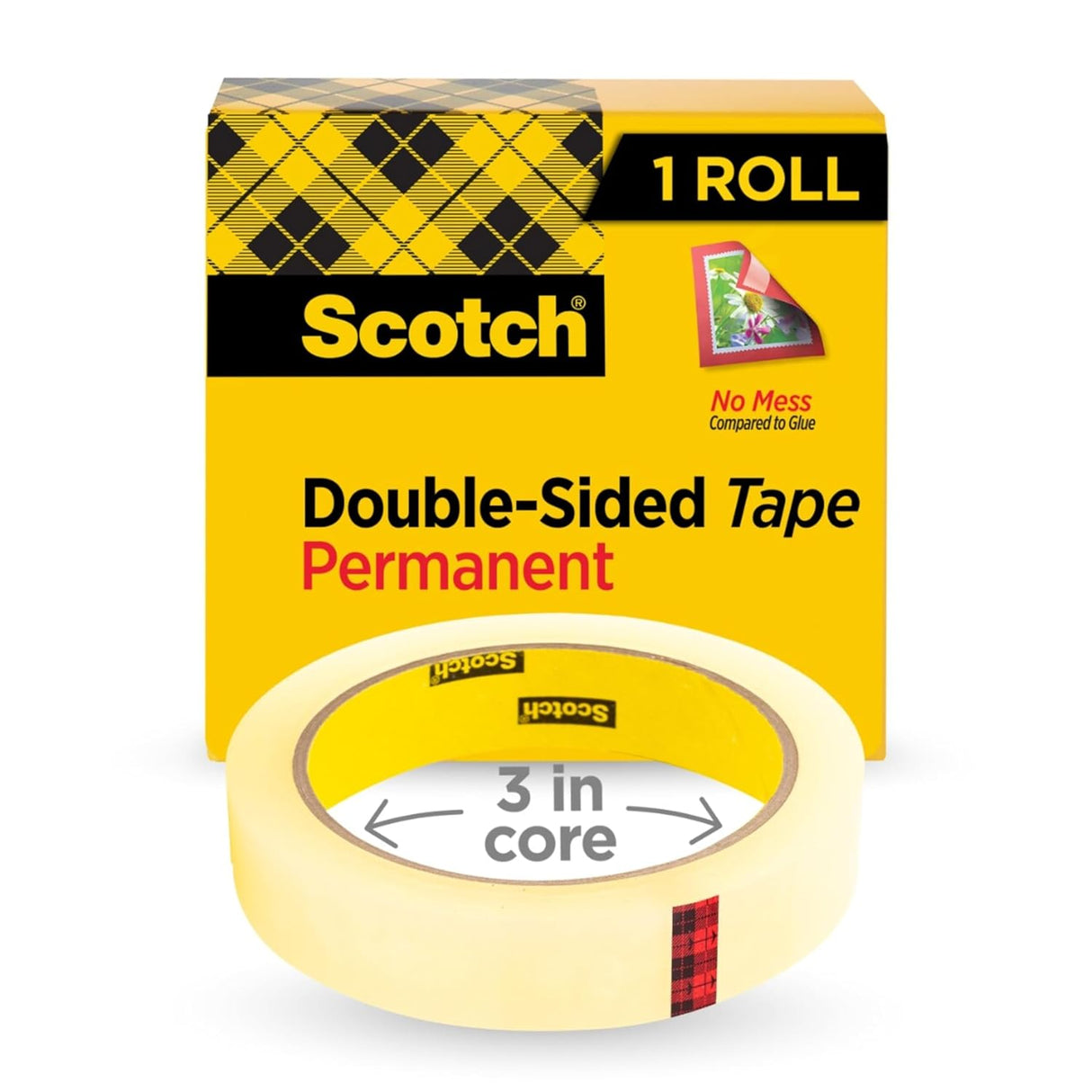 Scotch Double Sided Tape in Box 3/4 x 1299 in (19mm x 33m), 1 roll/box | Clear Tape | Strong adhesive | Permanent | Scrapbooking | Crafts | Photos | Bond | Double Sided Tape | Scotch Tape - Al Kabayel Discount CentreScotch Double Sided Tape in Box 3/4 x 1299 in (19mm x 33m), 1 roll/box | Clear Tape | Strong adhesive | Permanent | Scrapbooking | Crafts | Photos | Bond | Double Sided Tape | Scotch TapeNotepads & Legal Pads3MAl Kabayel Discount Centre